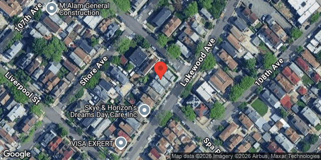 Aerial map of 146-27 LAKEWOOD AVENUE, Queens