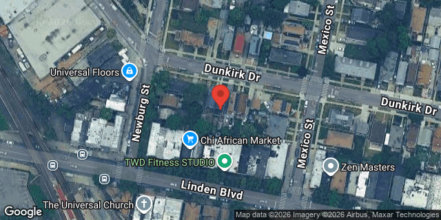 Aerial map of 187-14 DUNKIRK DRIVE, Queens