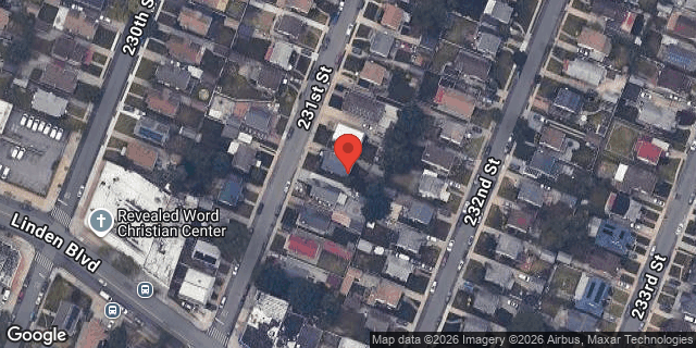 Aerial map of 116-41 231 STREET, Queens