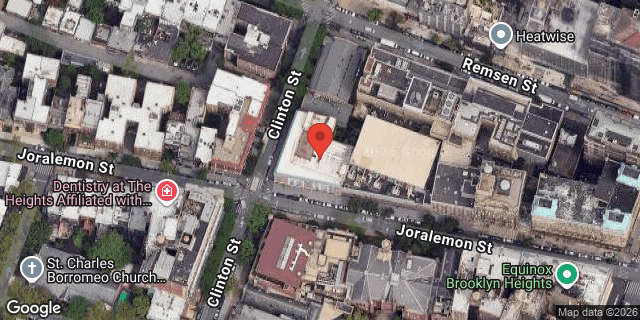 Aerial map of 165 JORALEMON STREET, Brooklyn