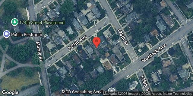Aerial map of 173-26 113 AVENUE, Queens