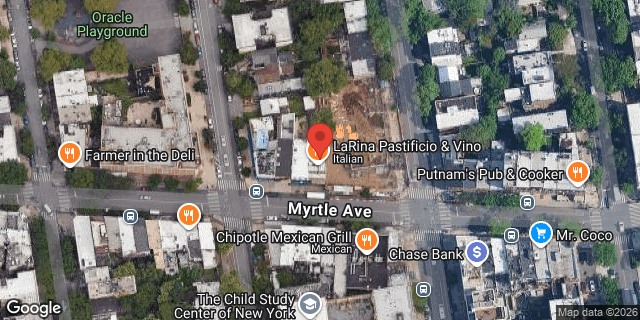 Aerial map of 387 MYRTLE AVENUE, Brooklyn