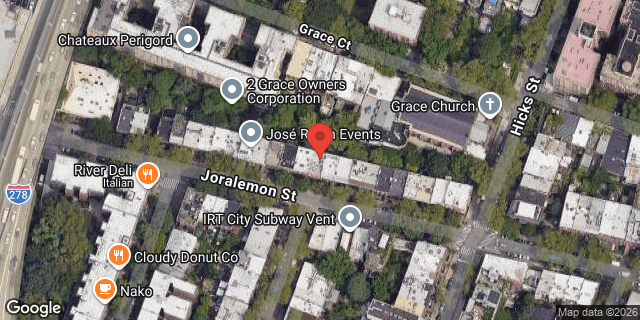Aerial map of 57 JORALEMON STREET, Brooklyn