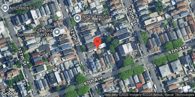 Aerial map of 95-29 129 STREET, Queens