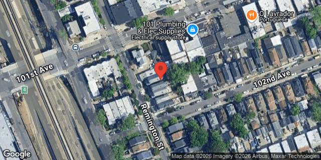 Aerial map of 101-11 REMINGTON STREET, Queens