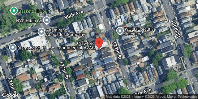Aerial map of 95-16 129 STREET, Queens