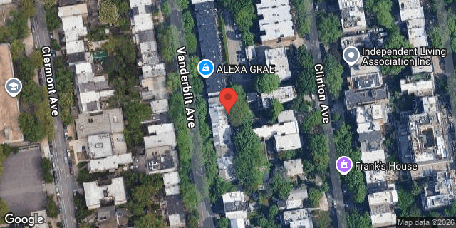 Aerial map of 119 VANDERBILT AVENUE, Brooklyn