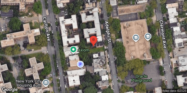 Aerial map of 112 ADELPHI STREET, Brooklyn