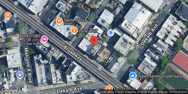 Aerial map of 1099 BROADWAY, Brooklyn