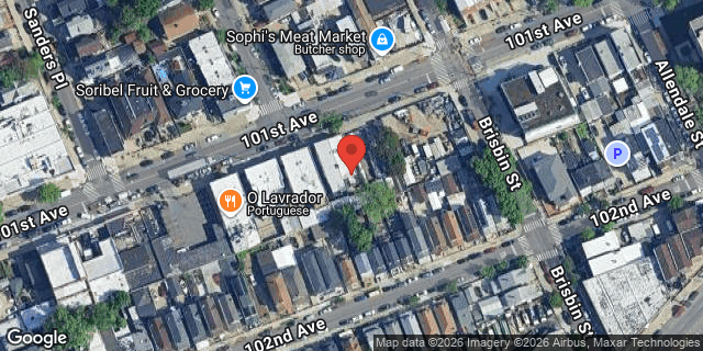 Aerial map of 139-04 101 AVENUE, Queens