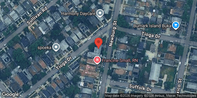 Aerial map of 115-62 NEWBURG STREET, Queens