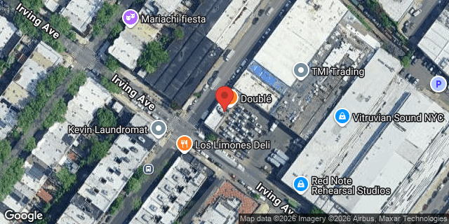 Aerial map of 1332 HALSEY STREET, Brooklyn