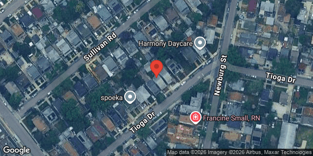 Aerial map of 187-41 TIOGA DRIVE, Queens