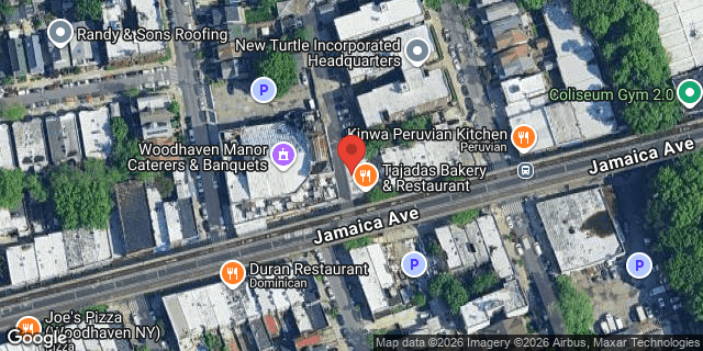 Aerial map of 97-03 JAMAICA AVENUE, Queens