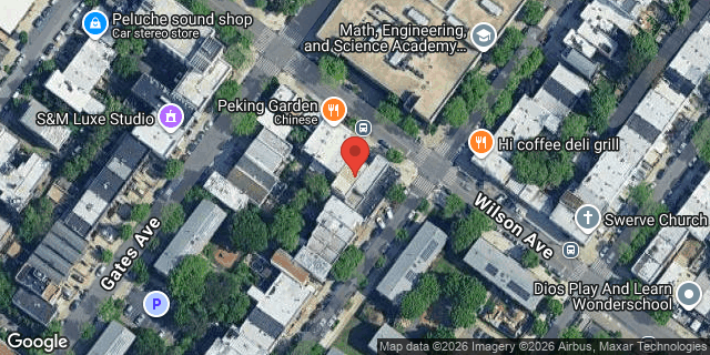 Aerial map of 368 WILSON AVENUE, Brooklyn