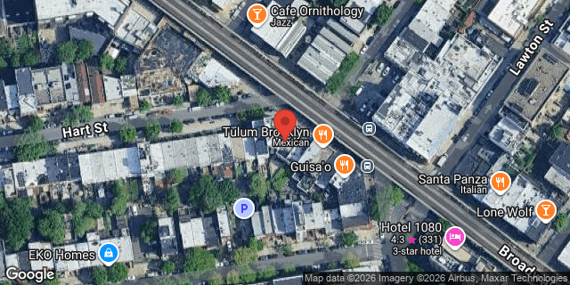 Aerial map of 1050 BROADWAY, Brooklyn