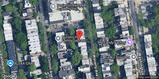 Aerial map of 90 WAVERLY AVENUE, Brooklyn