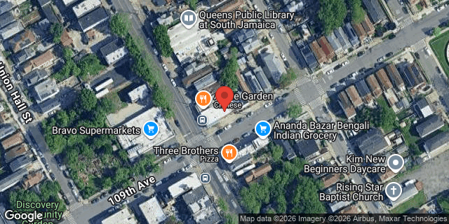 Aerial map of 108-57 GUY R BREWER BLVD, Queens