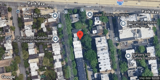 Aerial map of 83 VANDERBILT AVENUE, Brooklyn