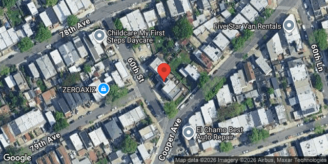 Aerial map of 79-03 60 STREET, Queens