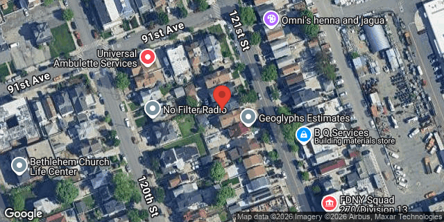 Aerial map of 91-18 121 STREET, Queens