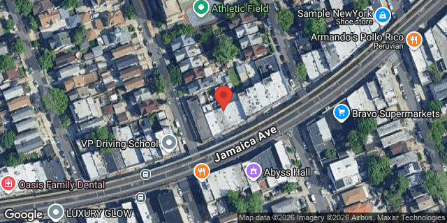 Aerial map of 108-13 JAMAICA AVENUE, Queens
