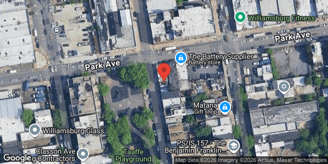 Aerial map of 402 PARK AVENUE, Brooklyn