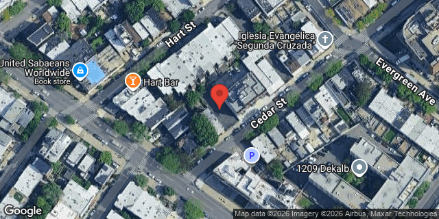 Aerial map of 13 CEDAR STREET, Brooklyn