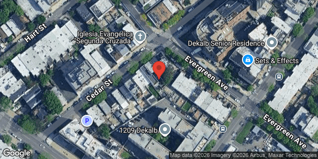 Aerial map of 30 CEDAR STREET, Brooklyn