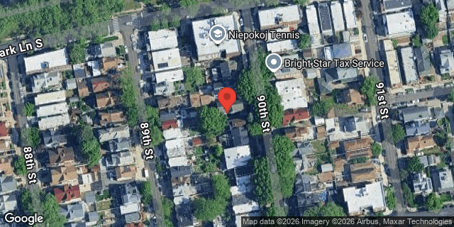 Aerial map of 84-20 90 STREET, Queens