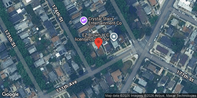 Aerial map of 176-05 111 AVENUE, Queens