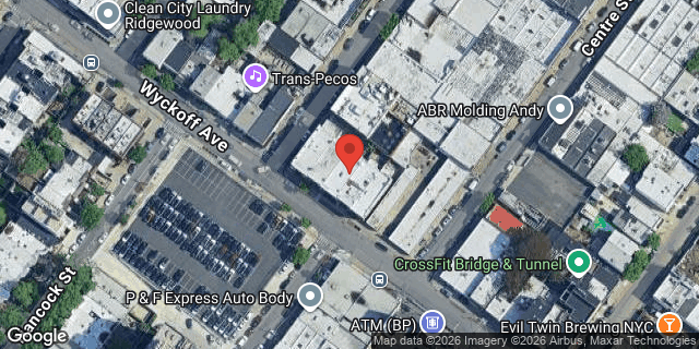 Aerial map of 9-55 WYCKOFF AVENUE, Queens