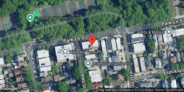 Aerial map of 90-06 PARK LANE SOUTH, Queens