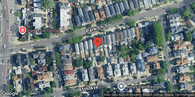 Aerial map of 94-20 PARK LANE SOUTH, Queens