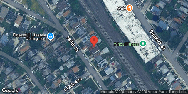 Aerial map of 111-83 180 STREET, Queens