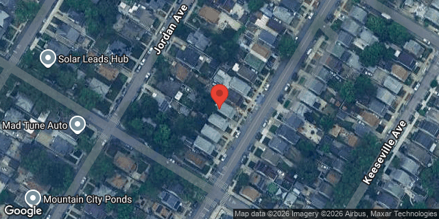Aerial map of 187-13 MANGIN AVENUE, Queens
