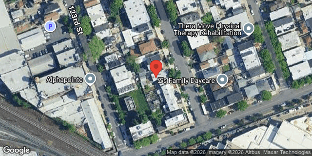 Aerial map of 87-68 124 STREET, Queens