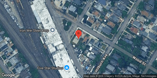 Aerial map of 110-60 WOOD STREET, Queens