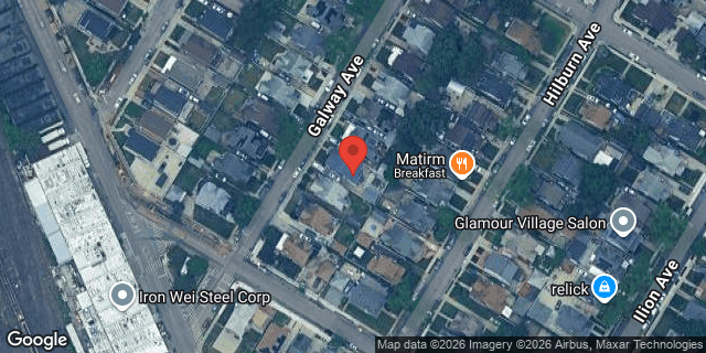 Aerial map of 184-16 GALWAY AVENUE, Queens