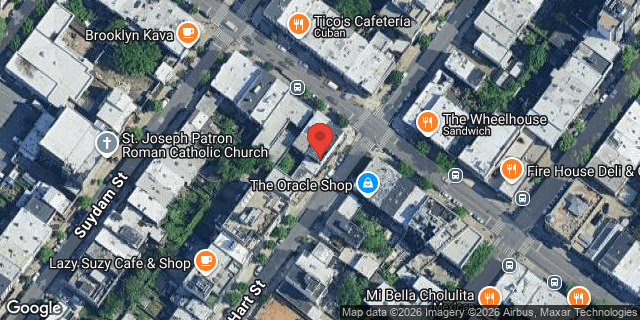 Aerial map of 162 WILSON AVENUE, Brooklyn