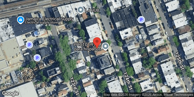 Aerial map of 87-26 124 STREET, Queens