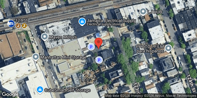 Aerial map of 87-16 123 STREET, Queens