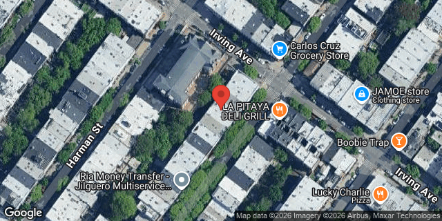 Aerial map of 1369 GREENE AVENUE, Brooklyn