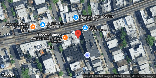 Aerial map of 124-12 JAMAICA AVENUE, Queens