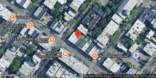 Aerial map of 285 WYCKOFF AVENUE, Brooklyn