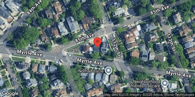 Aerial map of 111-15 MYRTLE AVENUE, Queens