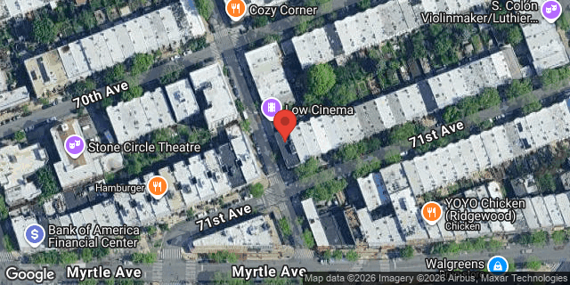Aerial map of 60-01 71 AVENUE, Queens