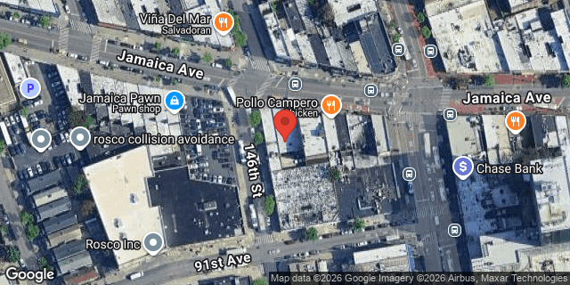 Aerial map of 146-04 JAMAICA AVENUE, Queens