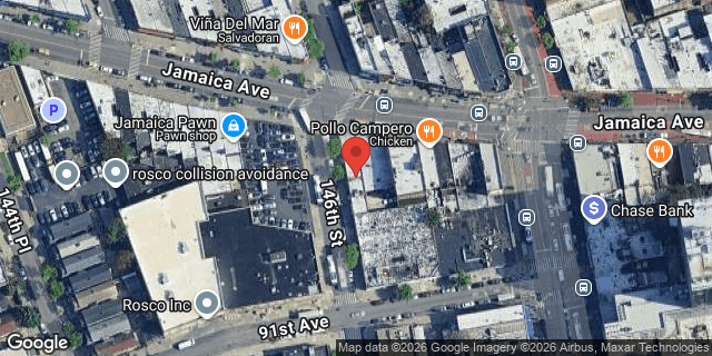 Aerial map of 146-02 JAMAICA AVENUE, Queens