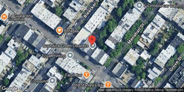 Aerial map of 253 WYCKOFF AVENUE, Brooklyn